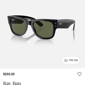 Ray-Ban Mega Wayfarer Polarized Sunglasses
